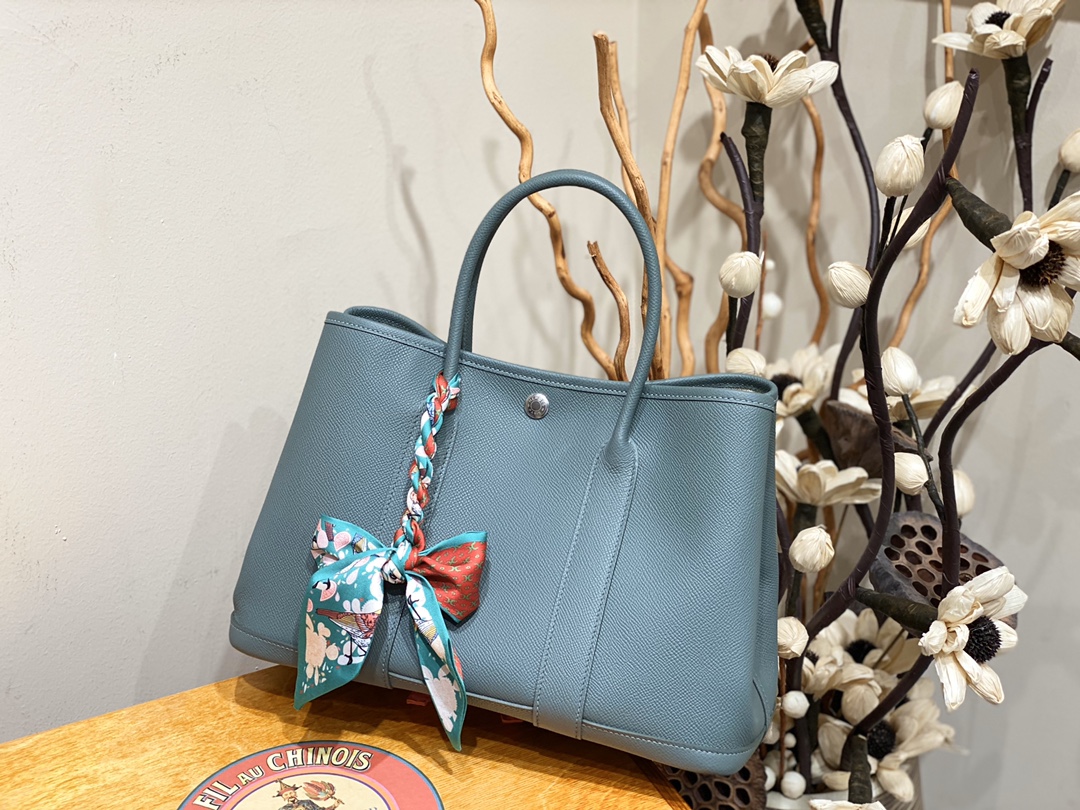 에르메스 가든파티30 블루 앱송